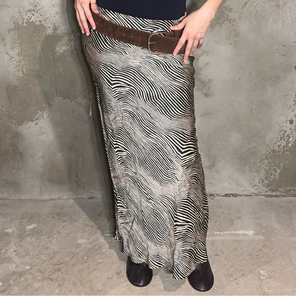 Zebra Print Skirt